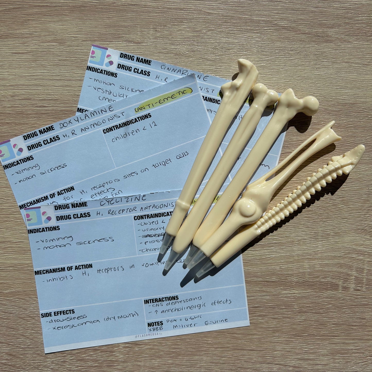 Assorted Bone Pens