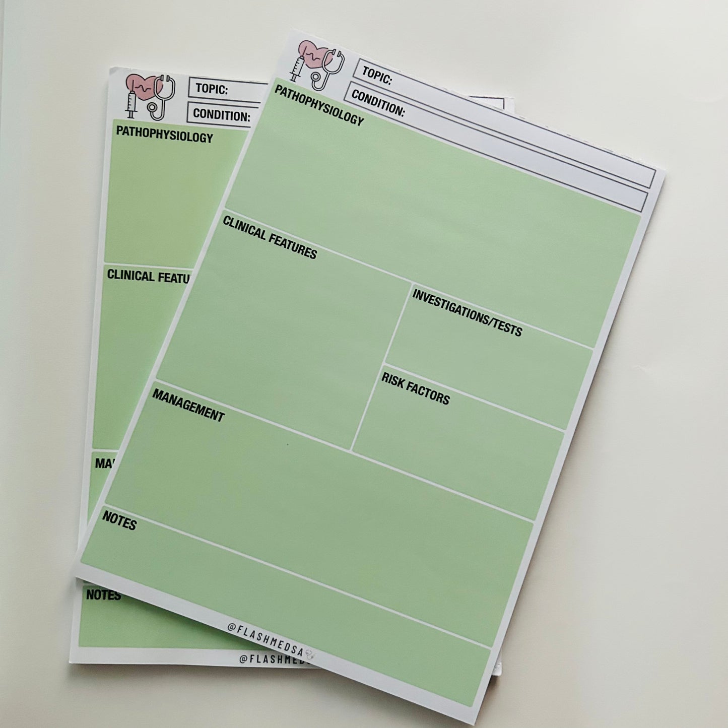 The Revision Sheet Notepad