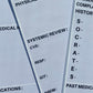 The Clerking Sheet Notepad
