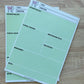 The Revision Sheet Notepad