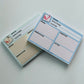 The Muscle Anatomy Flashcards Notepad